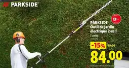 Lidl PARKSIDE Outil de jardin électrique 2 en 1 offre