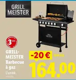 Lidl GRILL-MEISTER Barbecue à gaz offre