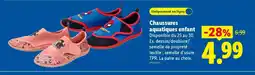 Lidl Chaussures aquatiques enfant offre