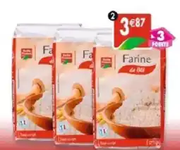 Maximo Lot de 3 paquets de farine de blé T45 offre