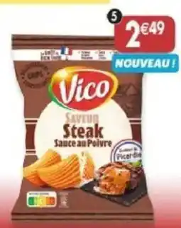 Maximo Chips saveur steak sauce au poivre offre