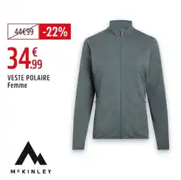 Intersport MCKINLEY Veste polaire femme offre