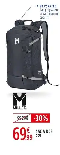 Intersport MILLET Sac à dos offre