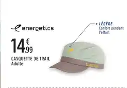 Intersport Casquette de trail adulte offre