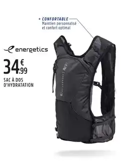 Intersport ENERGETICS Sac à dos d'hydratation offre