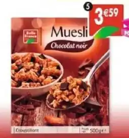 Maximo Muesli croustillant au chocolat noir offre