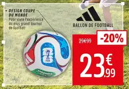 Intersport Ballon de football offre