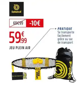 Intersport Jeu plein air offre