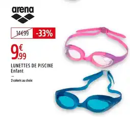 Intersport ARENA Lunettes de piscine enfant offre