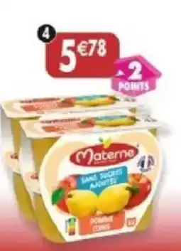 Maximo Lot de 2 packs de 4 compotes offre