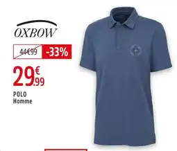 Intersport OXBOW Polo homme offre