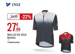 Intersport CYCLE Maillot de vélo homme offre