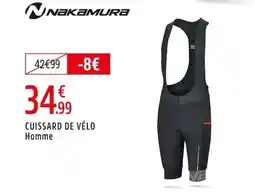 Intersport NAKAMURA Cuissard de vélo homme offre
