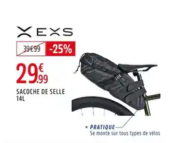 Intersport XEXS Sacoche de selle offre
