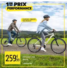 Intersport Nakamura vtt cliff 700 adulte offre