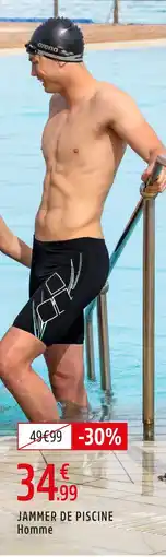 Intersport Jammer de piscine offre