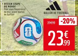 Intersport Adidas ballon de football offre