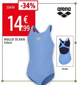Intersport Arena maillot de bain enfant offre