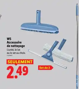 Lidl W5 accessoire de nettoyage offre
