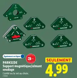 Lidl Parkside support magnétique/aimant soudage offre