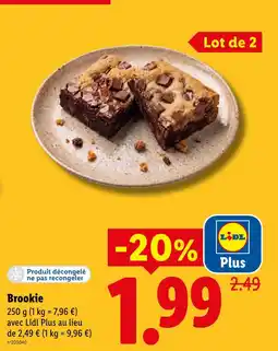 Lidl Lidl brookie offre
