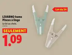 Lidl Livarno home pinces à linge offre