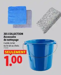Lidl Jes collection accessoire de nettoyage offre