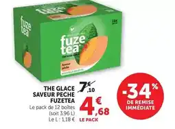 Hyper U Fuzetea - the glace saveur peche offre