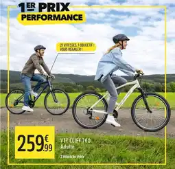 Intersport Vtt cliff 700 adulte offre