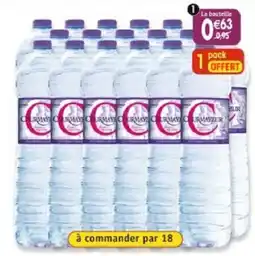 Maximo Lot de 2 packs de 6 bouteilles de courmayeur offre