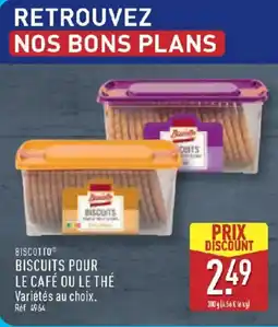 ALDI BISCOTTO Biscuits pour le café ou le thé offre