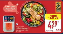 ALDI GOLDEN SEAFOOD Pavés de saumon offre