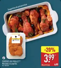 ALDI Cuisses de poulet offre