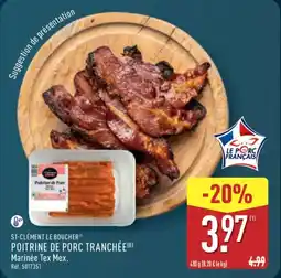 ALDI ST-CLÉMENT LE BOUCHER Poitrine de porc tranchée offre