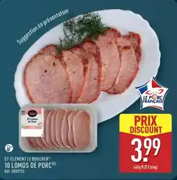 ALDI ST-CLÉMENT LE BOUCHER 10 lomos de porc offre