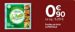 Carrefour Feuilles de brick la pastilla offre