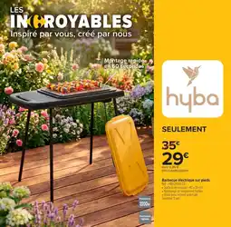 Carrefour Barbecue électrique sur pieds offre