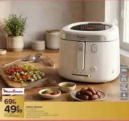 Carrefour Moulinex friteuse classique offre
