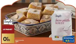 Carrefour Sucre en poudre simpl offre