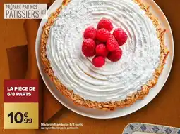 Carrefour Macaron framboise 6/8 parts offre
