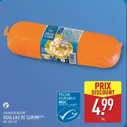 ALDI GOLDEN SEAFOOD Rouleau de surimi offre