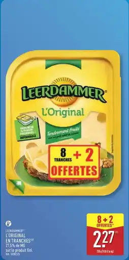 ALDI LEERDAMMER l'original en tranches offre
