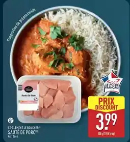 ALDI Boucherie st-clément - sauté de porc offre