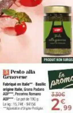 Thiriet Pesto alla genovese offre