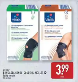 ALDI Bandages genou, coude ou mollet offre