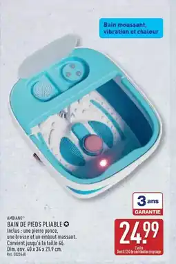 ALDI Dim - bain de pieds pliable offre