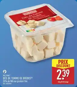 ALDI MILSANI Dés de tomme de brebis offre