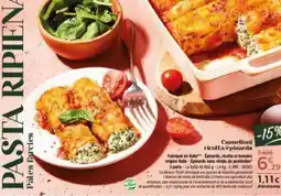 Thiriet Cannelloni ricotta épinards offre