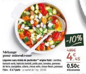 Thiriet Melange pour minestrone offre