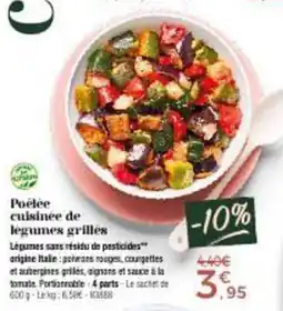 Thiriet Poélée cuisinée de légumes grillés offre